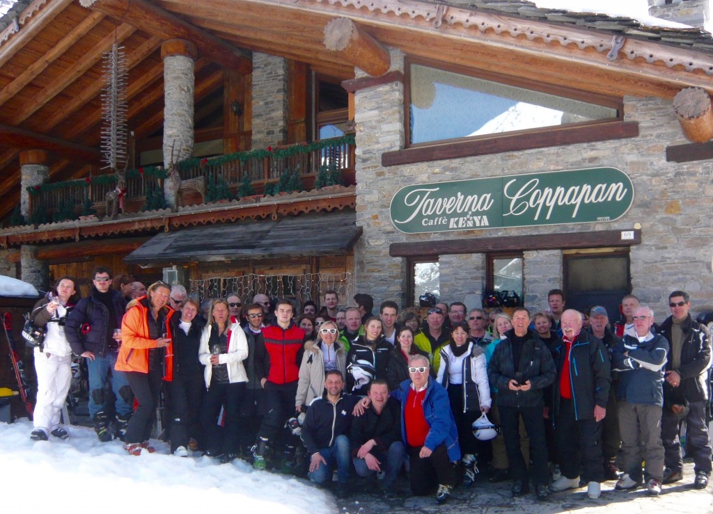 Un déjeuner très apprécié au Coppapan, chez Giorgio et Gianni