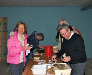 Gros succès pour les huitres de Perros-Guirec…