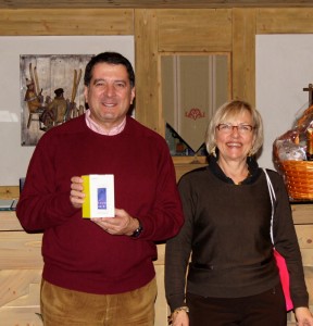 Un smartphone Sony Xperia, offert par Ludo Guibert, pour Samuel Sanches