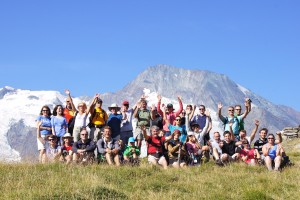 Superbe image, tout près du sommet.