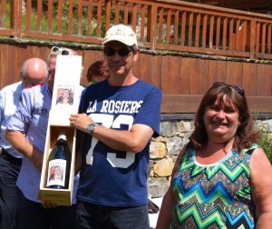 Un Jéroboam et des bulles pour Pierre et Isabelle Buhet