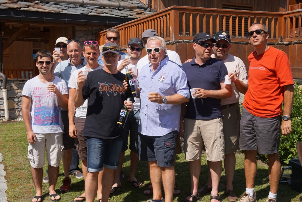 L’occasion de fêter également, avec modération, les 51 ans de Michel Chevalier.