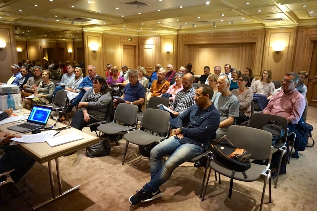 Une quarantaine de personnes était présentes à l’Hôtel Bedford