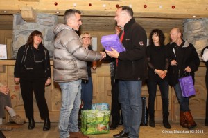 Le capitaine Ribes récompensé par le général Rodriguez