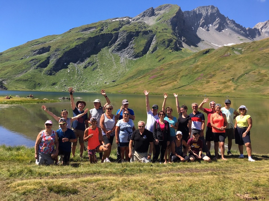 Retour au bord du lac Verney, dans un cadre somptueux