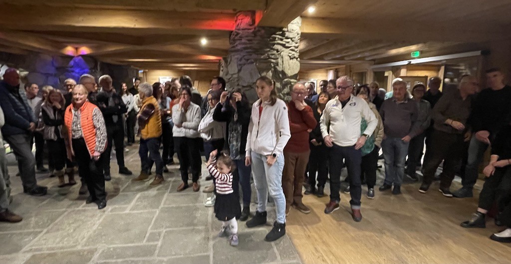 105 amis de l’ACCB étaient présents à cette soirée anniversaire le 20 janvier.